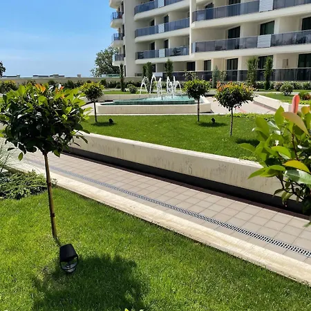 Allure Panoramicsea View,pool & Spa,free Parking,varna Lägenhet *