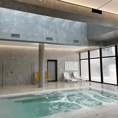 Allure Panoramicsea View,pool & Spa,free Parking,varna Daire